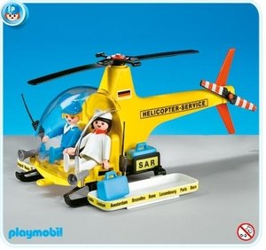 Playmobil 7885 Reddingshelicopter