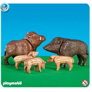 Playmobil 7886 Wilde zwijnenfamilie