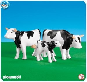 Playmobil 7892 2 Koeien met kalf