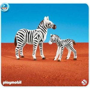 Playmobil 7898 Zebra met jong