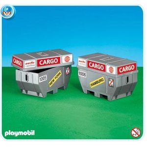 Playmobil 7918 Cargo containers