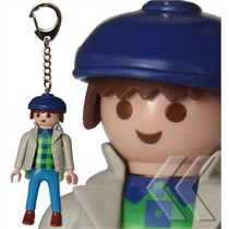 Playmobil 7998 Sleutelhanger man met pet